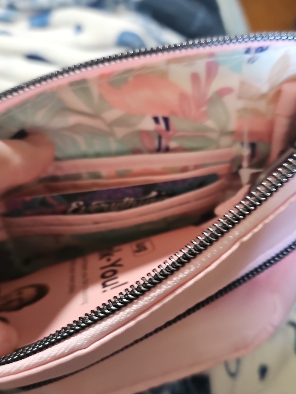 NWT lug Light Pink Quilted Crossbody. Dash Bubble Pink - Picture 5 of 6
